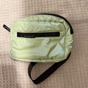 NWOT FP Movement by Free People Light Green Padded Crossbody Bag